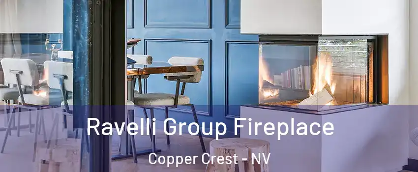 Ravelli Group Fireplace Copper Crest - NV