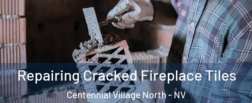 Repairing Cracked Fireplace Tiles Centennial Village North - NV