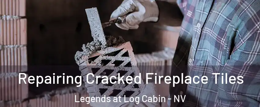 Repairing Cracked Fireplace Tiles Legends at Log Cabin - NV