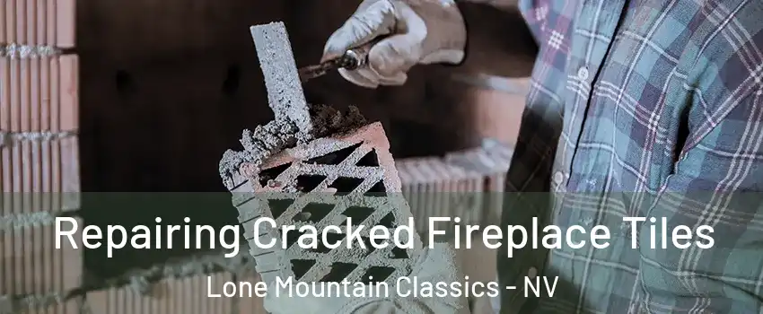 Repairing Cracked Fireplace Tiles Lone Mountain Classics - NV