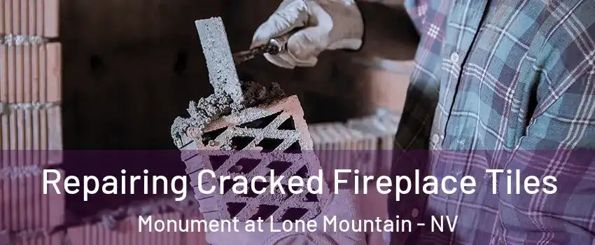 Repairing Cracked Fireplace Tiles Monument at Lone Mountain - NV