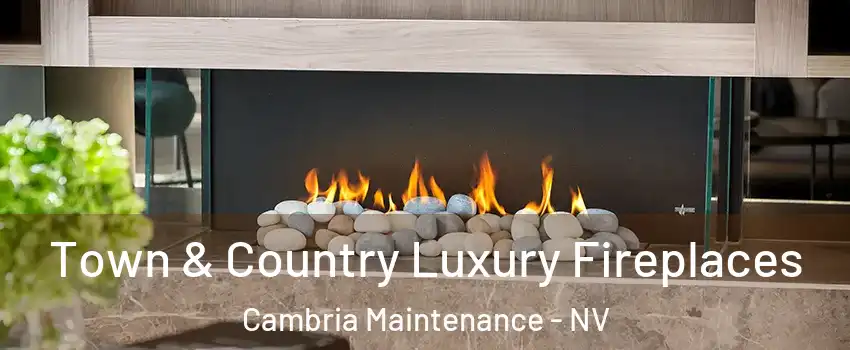 Town & Country Luxury Fireplaces Cambria Maintenance - NV
