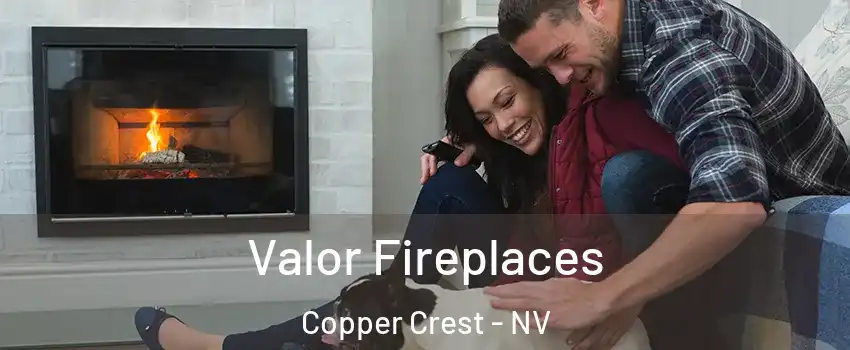 Valor Fireplaces Copper Crest - NV