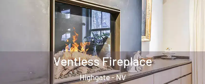 Ventless Fireplace Highgate - NV