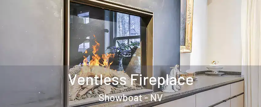 Ventless Fireplace Showboat - NV